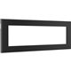 Wiremold Radiant Furniture Power Center Switch Bezel, Black - Black - 1 Pack