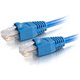 C2G 7ft Cat5e Snagless Unshielded (UTP) Network Patch Cable (USA-Made) - Blue - Category 5e for Network Device - RJ-45 Male - RJ