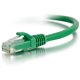 C2G-75ft Cat6 Snagless Unshielded (UTP) Network Patch Cable - Green - Category 6 for Network Device - RJ-45 Male - RJ-45 Male - 