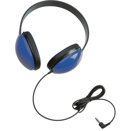 Califone Childrens Stereo Blue Headphone Lightweight - Stereo - Blue - Mini-phone (3.5mm) - Wired - 25 Ohm - 20 Hz 20 kHz - Over