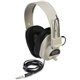 Califone Ultra Sturdy Stereo Headphone W/ Vol Cntrl - Stereo - Beige - Mini-phone (3.5mm) - Wired - 300 Ohm - 40 Hz 18 kHz - Nic