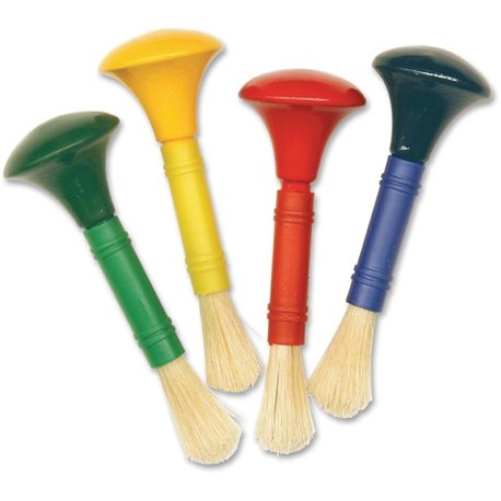 Creativity Street Wood Knob Paint Brush Set - 4 Brush(es)