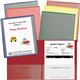 C-Line Classroom Connector Pocket Folder - 2 Internal Pocket(s) - Red, Orange, Yellow, Green, Blue, Purple - 6 / Pack