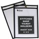 C-Line Shop Ticket Holders, Stitched - Both Sides Clear, 6 x 9, 25/BX, 46069