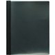 Business Source Letter Report Cover - 1/2" Folder Capacity - 8 1/2" x 11" - 100 Sheet Capacity - 3 x Prong Fastener(s) - Black -