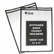 C-Line Shop Ticket Holders, Stitched - Both Sides Clear, 11 x 17, 25/BX, 46117