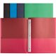 Business Source Letter Recycled Pocket Folder - 8 1/2" x 11" - 100 Sheet Capacity - 3 x Prong Fastener(s) - 2 Inside Front & Bac