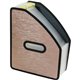 C-Line Letter Expanding File - 8 1/2" x 11" - 13 Pocket(s) - Bronze - 1 Each