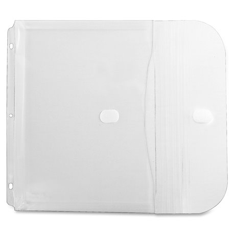 C-Line Super Heavyweight Poly Binder Pockets - Clear, Side Loading, 11 x 8-1/2, 5/PK, 57537