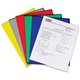 C-Line Poly Project Folders - Assorted Colors, Reduced Glare, 11 x 8-1/2, 25/BX, 62130