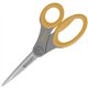 Westcott 8" Titanium Bonded Antimicrobial Scissors - Left/Right - Titanium - Straight Tip - Gray/Yellow - 1 Each