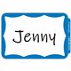 C-Line Self-Adhesive Name Tags - Blue Border, Peel & Stick, 3-1/2 x 2-1/4, 100/BX, 92265