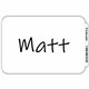 C-Line Self-Adhesive Name Tags - White, Peel & Stick, 3-1/2 x 2-1/4, 100/BX, 92277