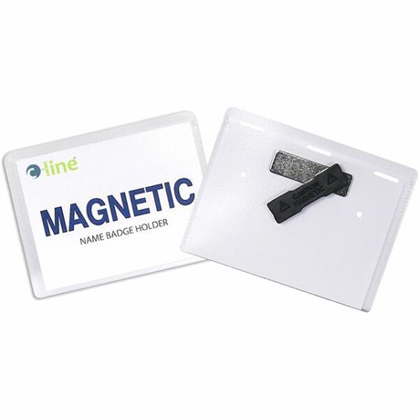 C-Line Magnetic Style Name Badge Holder Kit - Magnetic Style Name Badge Holder Kit