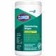 CloroxPro Disinfecting Wipes - Ready-To-Use - Fresh Scent - 75 / Canister - 240 / Bundle - Easy Tear, Pre-moistened, Bleach-free