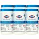 Clorox Healthcare Bleach Germicidal Wipes - For Multipurpose - Ready-To-Use - 5" Length x 6" Width - 150 / Canister - 6 / Carton