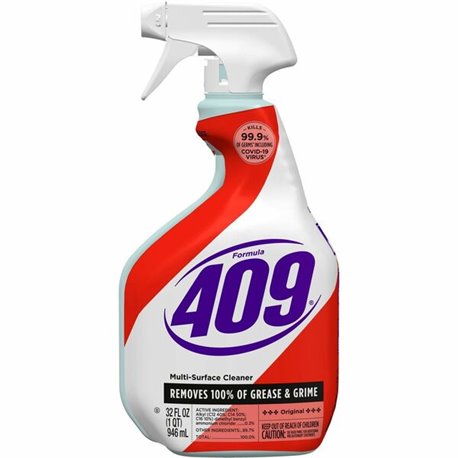 Formula 409 Multi-Surface Cleaner - 32 fl oz (1 quart) - Original Scent - 1 Each - Anti-bacterial, Deodorize, Disinfectant - Whi