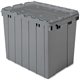 Akro-Mils Attached Lid Storage Container - Internal Dimensions: 16.88" Height - External Dimensions: 21.5" Length x 15" Width x 