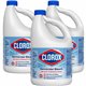 Clorox Germicidal Bleach - Concentrate - 121 fl oz (3.8 quart) - Regular Scent - 3 / Carton - Disinfectant - White