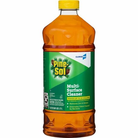 CloroxPro Pine-Sol Multi-Surface Cleaner - For Multipurpose - Concentrate - 60 fl oz (1.9 quart) - Pine Scent - 1 Each - Deodori