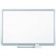 MasterVision Dry-erase Magnetic Planning Board - Pure White, Aluminum - Porcelain - 48" Height x 72" Width - Magnetic, Accessory