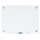 Bi-silque Dry-Erase Glass Board - 36" (3 ft) Width x 48" (4 ft) Height - White Glass Surface - Rectangle - Horizontal/Vertical -