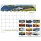 At-A-Glance Panoramic Seascape Desk Pad - Standard Size - Monthly - 12 Month - January 2025 - December 2025 - 1 Month Single Pag