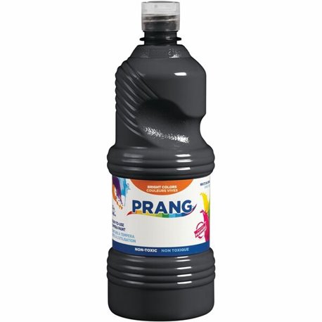 Prang Ready-To-Use Liquid Tempera Paint - 1 quart - 1 Each - Black