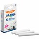 Prang White Chalk Sticks - 3.3" Length - 0.4" Diameter - White - 12 / Box - Non-toxic