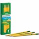 Ticonderoga My First Pre-Sharpened No. 2 Pencils with Erasers - 2 Lead - Yellow Barrel - 1 Dozen