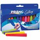 Prang Gallery Ambrite Colored Chalk - 3.2" Length - 0.4" Diameter - Assorted - 12 / Box - Non-toxic