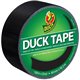 Duck Brand Brand Color Duct Tape - 20 yd Length x 1.88" Width - For Repairing, Color Coding - 1 / Roll - Black