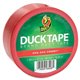 Duck Brand Brand Color Duct Tape - 20 yd Length x 1.88" Width - For Repairing, Color Coding, Packing, Crafting - 1 / Roll - Red