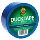 Duck Brand Brand Color Duct Tape - 20 yd Length x 1.88" Width - For Repairing, Color Coding, Packing, Crafting - 1 / Roll - Blue