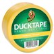 Duck Brand Brand Color Duct Tape - 20 yd Length x 1.88" Width - For Repairing, Color Coding, Packing, Crafting - 1 / Roll - Yell