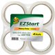 Duck Brand EZ Start Crystal Clear Packaging Tape - 54.60 yd Length x 1.88" Width - 2.6 mil Thickness - 3" Core - Acrylic - UV Re