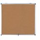 MasterVision Enclore Top Hinged Cork Aluminum Indoor Glaze Case - 35.55" Height x 42.99" Width - Cork Surface - Lock, Self-heali