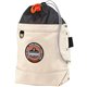 Ergodyne Arsenal 5725 Carrying Case Gear - White - Canvas Body - 9" Height x 5" Width x 10" Depth - 1 Each