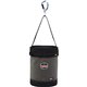 Arsenal 5940T Bucket - Reinforced, Handle, Pocket, Durable, Storm Drain - 14" - Plastic, Nylon, Nickel Plated, Synthetic Leather