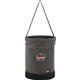 Arsenal 5930 Web Handle Canvas Hoist Bucket - Reinforced, Handle, Pocket, Durable, Storm Drain - 14" - Plastic, Nylon, Nickel Pl