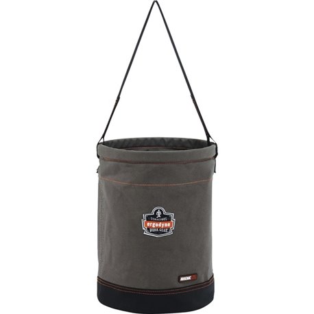 Arsenal 5930 Web Handle Canvas Hoist Bucket - Reinforced, Handle, Pocket, Durable, Storm Drain - 14" - Plastic, Nylon, Nickel Pl