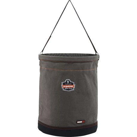 Arsenal 5935 Web Handle Canvas Hoist Bucket - Reinforced, Handle, Pocket, Durable, Storm Drain - 17.8" - Plastic, Nylon, Nickel 