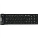 Adesso Antimicrobial Waterproof Flex Keyboard (Compact Size) - Cable Connectivity - USB Interface - 108 Key Home Page, Email, My