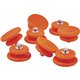 Trex 6301 Replacement Studs - for Cleat, Boot, Shoe - Carbon Steel - Orange