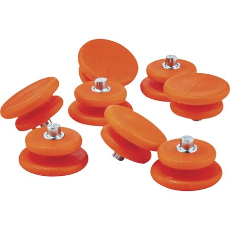 Trex 6301 Replacement Studs - for Cleat, Boot, Shoe - Carbon Steel - Orange