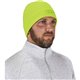 Ergodyne 6804 Skull Cap Beanie Hat with LED Lights - Fleece - Lime