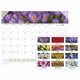 At-A-Glance Panoramic Floral Desk Pad - Standard Size - Monthly - 12 Month - January 2025 - December 2025 - 1 Month Single Page 