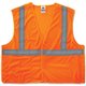 GloWear Orange Econo Breakaway Vest - Small/Medium Size - Orange - Reflective, Machine Washable, Lightweight, Hook & Loop Closur