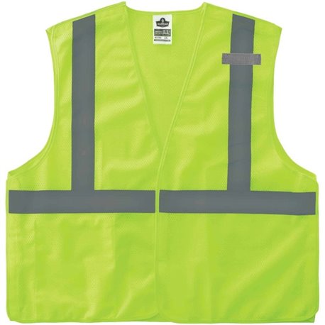 GloWear 8215BA Breakaway Mesh Vest - Recommended for: Construction, Emergency, Warehouse, Baggage Handling - Extra Small Size - 