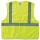 GloWear Lime Econo Breakaway Vest - Large/Extra Large Size - Lime - Reflective, Machine Washable, Lightweight, Hook & Loop Closu